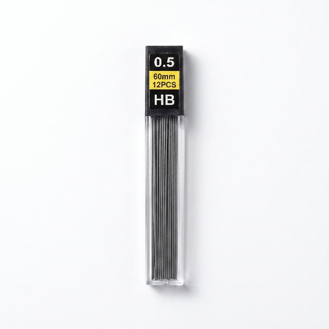 Стержні для механічних олівців KLERK, 0.5 мм, HB (KL6205)